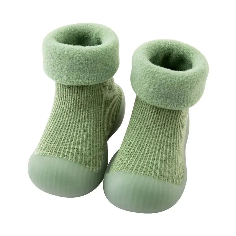 Winter Baby Sock Booties