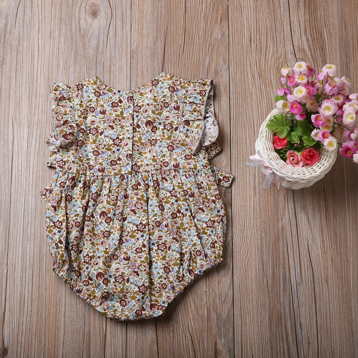 Summer Ruffles Romper