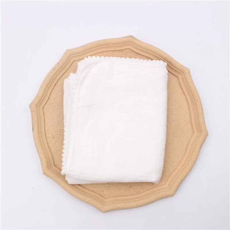 Organic Cotton Baby Tassel Blanket