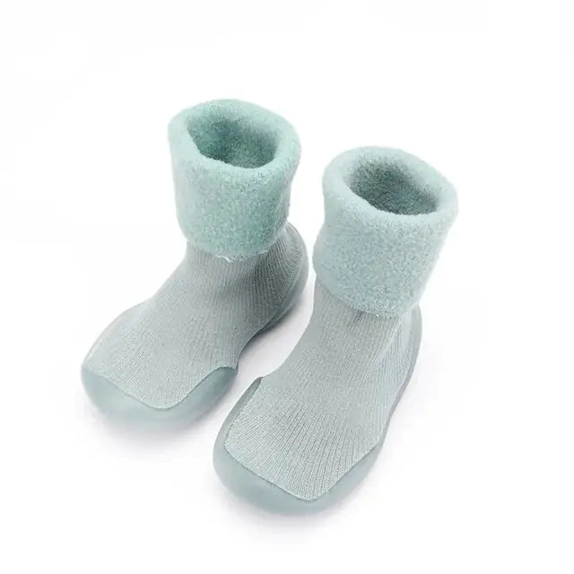Winter Baby Sock Booties