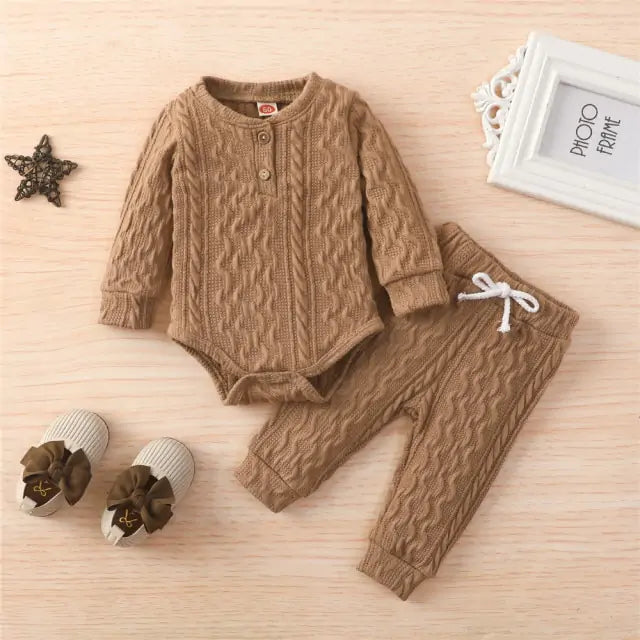 2 piece Baby Romper Set