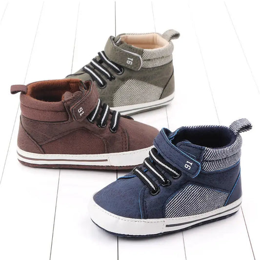 Boys High Top Casual Shoes