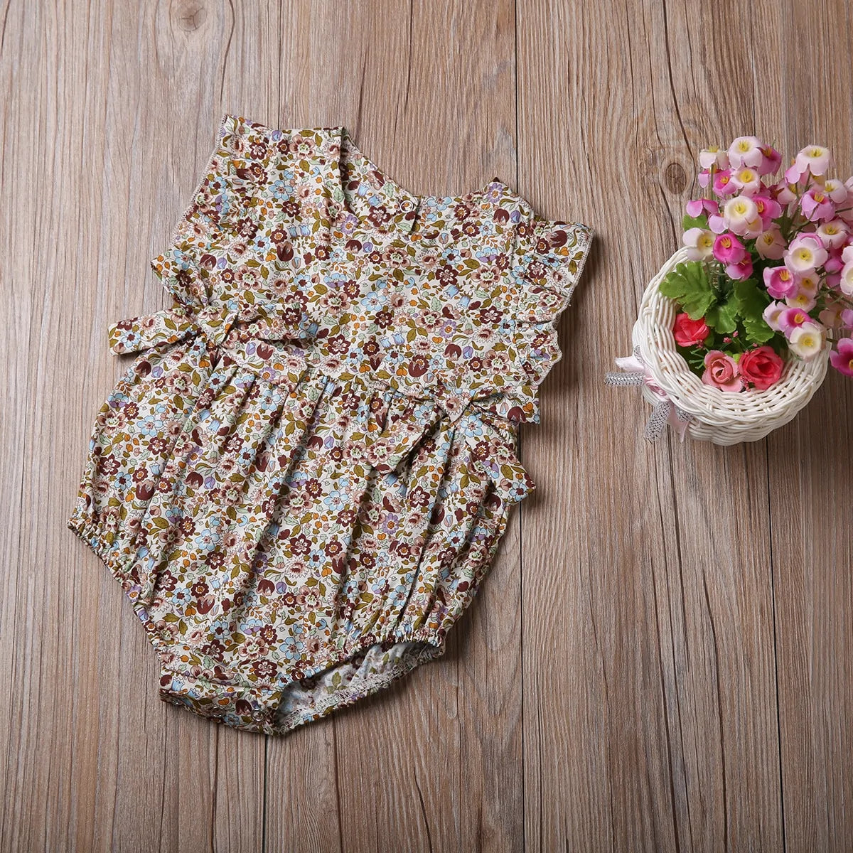 Summer Ruffles Romper