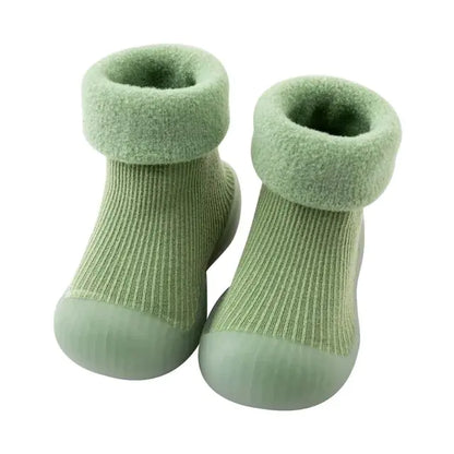 Winter Baby Sock Booties
