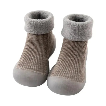 Winter Baby Sock Booties