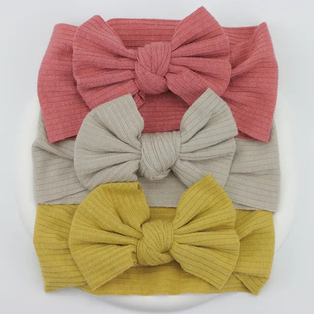 3 pack Nylon Headband Set