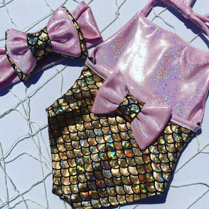 The 2 PC Mermaid Swimsuit