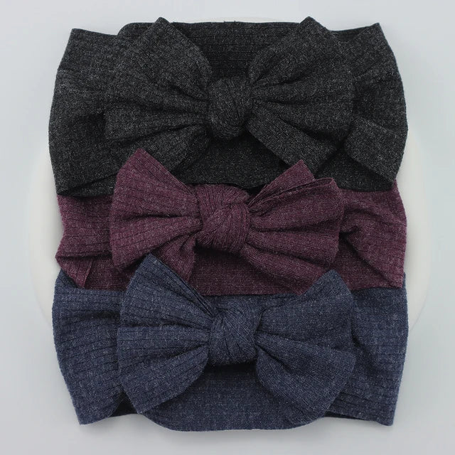 3 pack Nylon Headband Set