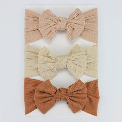 3 pack Nylon Headband Set