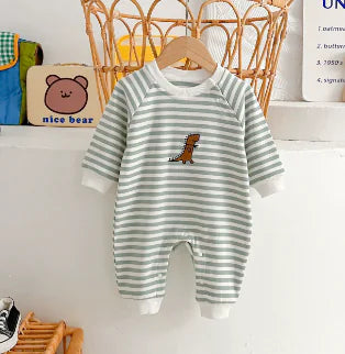 Newborn Striped Rompers