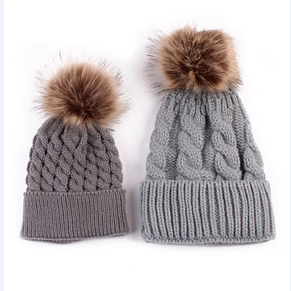 Mummy & Me Matching Knit Hats