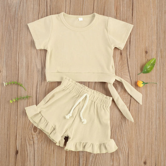 The 2 piece shorts set