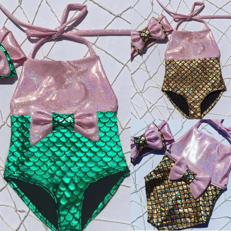 The 2 PC Mermaid Swimsuit