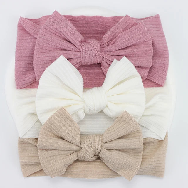 3 pack Nylon Headband Set