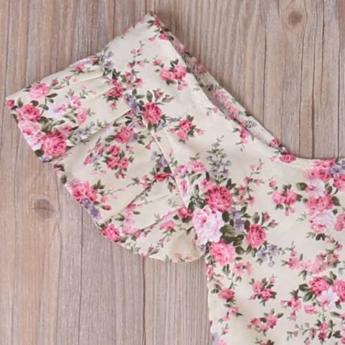 Baby Diva Floral Romper