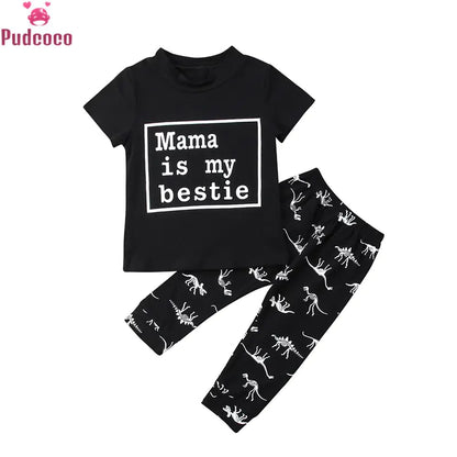 Boys Casual Dinosaur Outfit