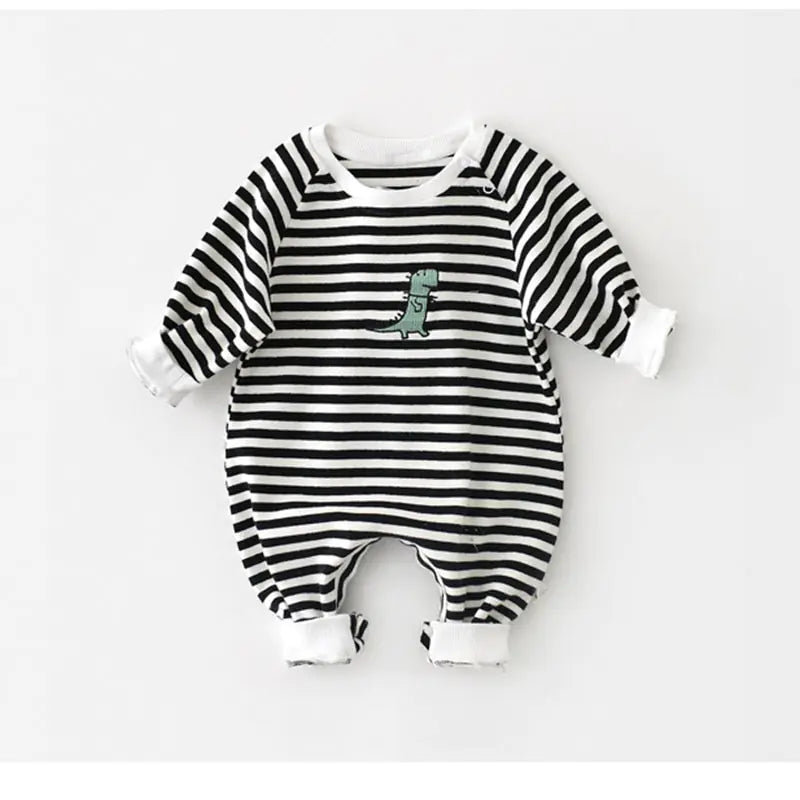 Newborn Striped Rompers