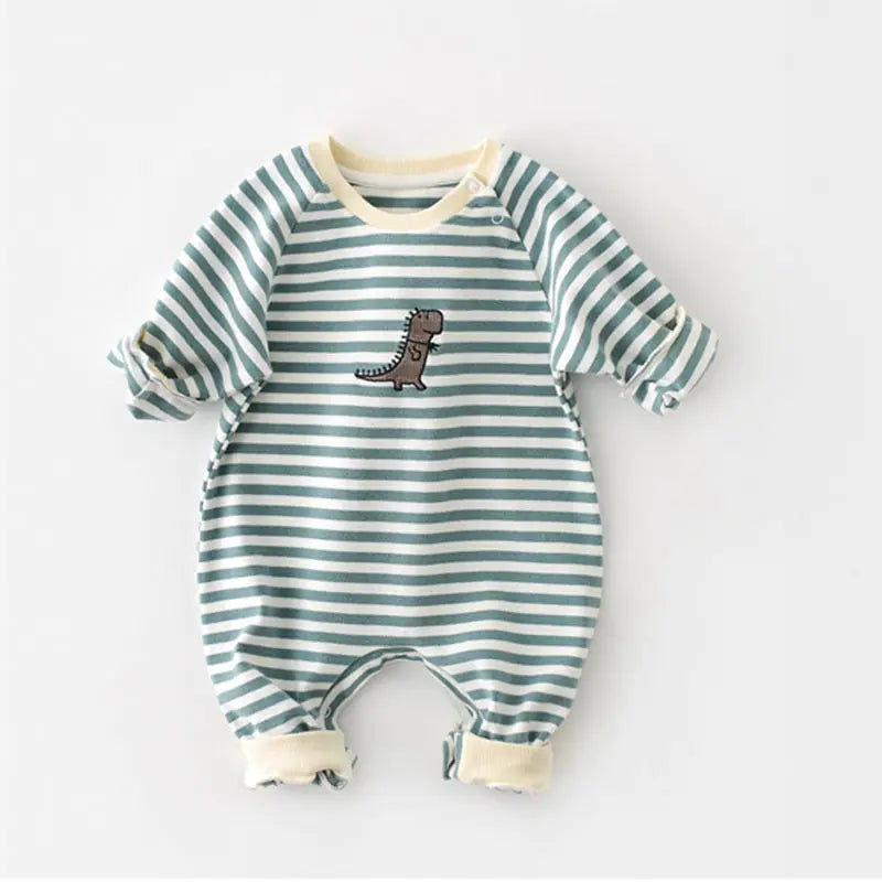 Newborn Striped Rompers