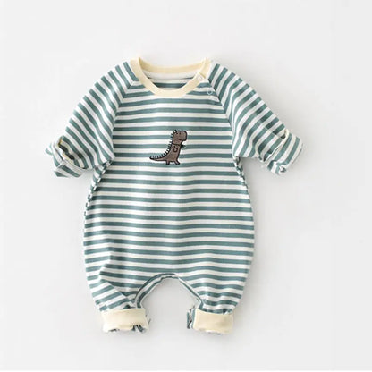 Newborn Striped Rompers