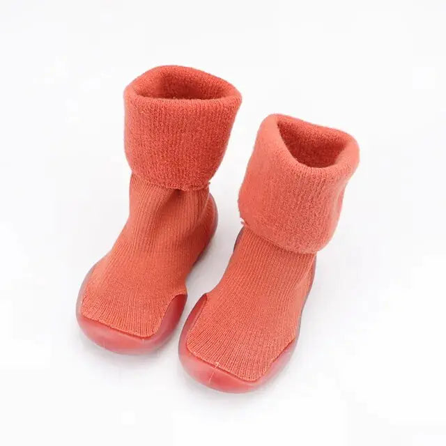 Winter Baby Sock Booties