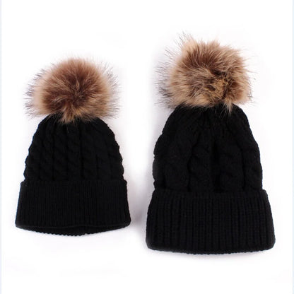 Mummy & Me Matching Knit Hats