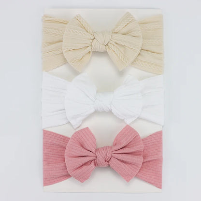 3 pack Nylon Headband Set