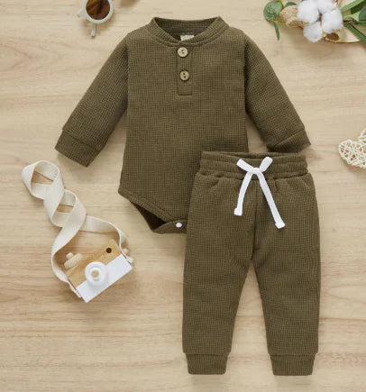 2 piece Baby Romper Set