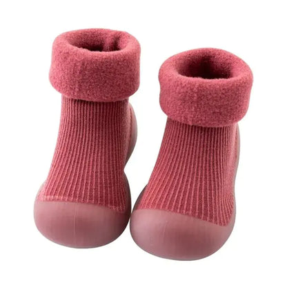 Winter Baby Sock Booties