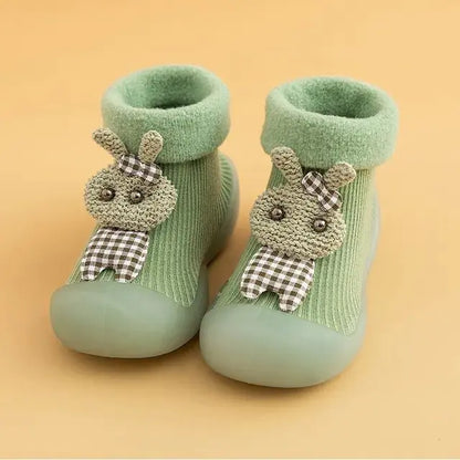 Winter Baby Sock Booties