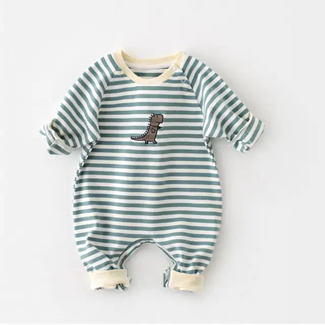 Newborn Striped Rompers