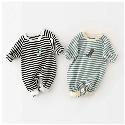 Newborn Striped Rompers