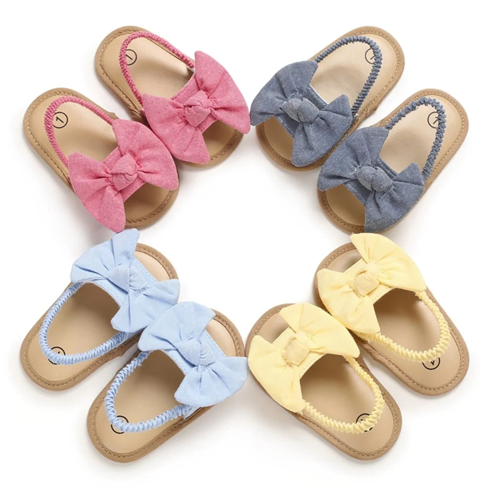 Baby Bow Peep Sandals