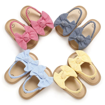 Baby Bow Peep Sandals