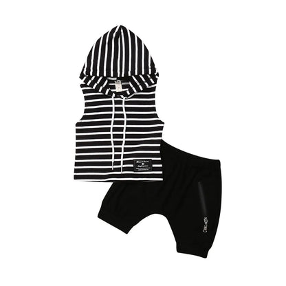 Hooded Short Set