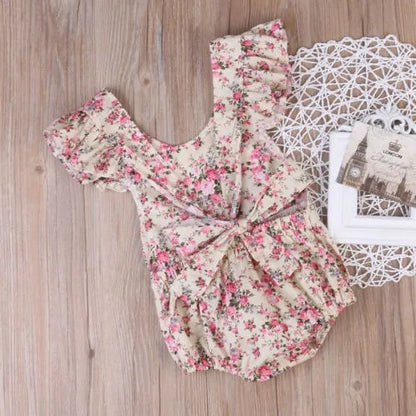 Baby Diva Floral Romper