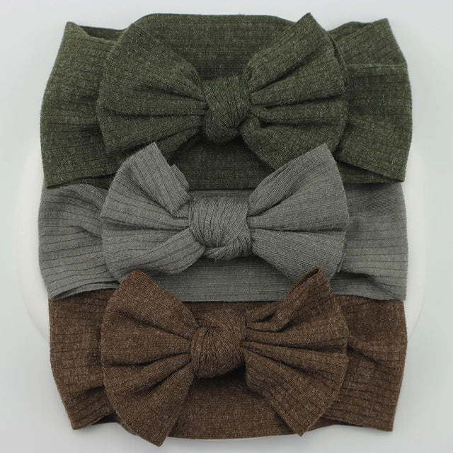 3 pack Nylon Headband Set