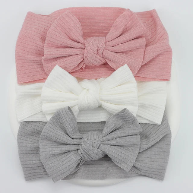 3 pack Nylon Headband Set