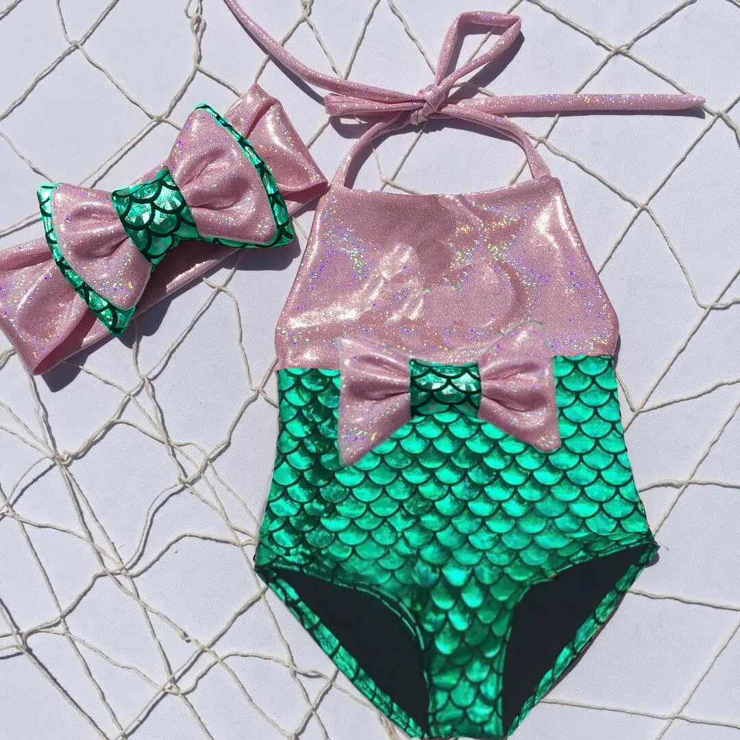 The 2 PC Mermaid Swimsuit