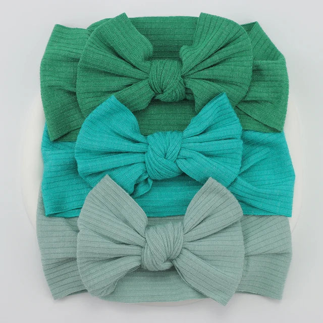 3 pack Nylon Headband Set
