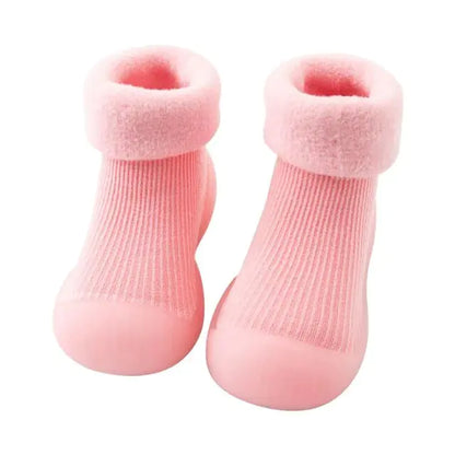 Winter Baby Sock Booties