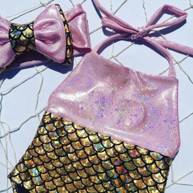 The 2 PC Mermaid Swimsuit