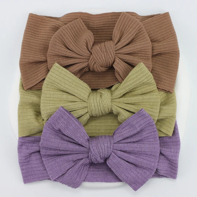 3 pack Nylon Headband Set