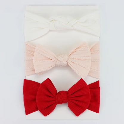 3 pack Nylon Headband Set