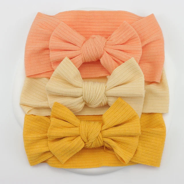 3 pack Nylon Headband Set