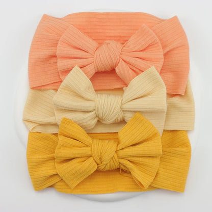 3 pack Nylon Headband Set
