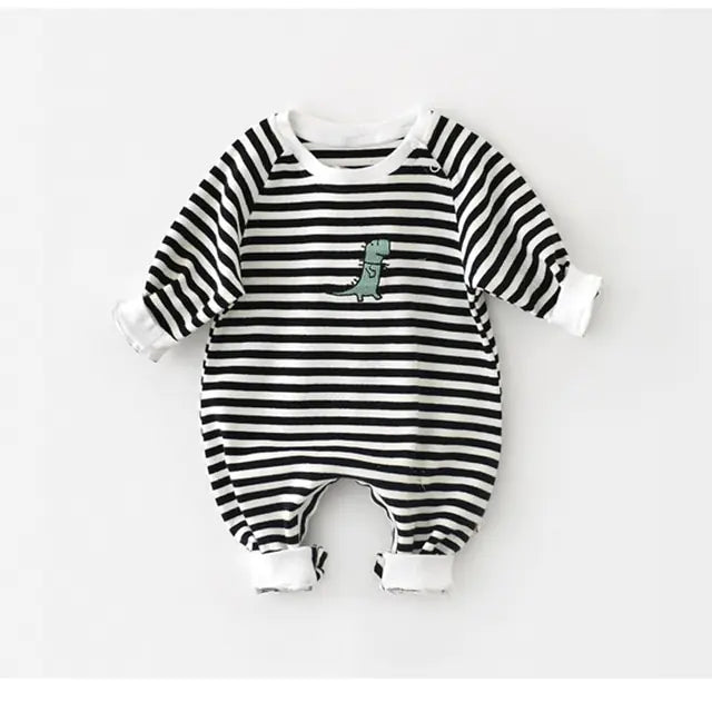 Newborn Striped Rompers