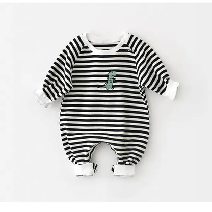 Newborn Striped Rompers