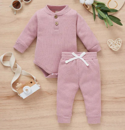 2 piece Baby Romper Set
