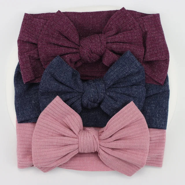 3 pack Nylon Headband Set