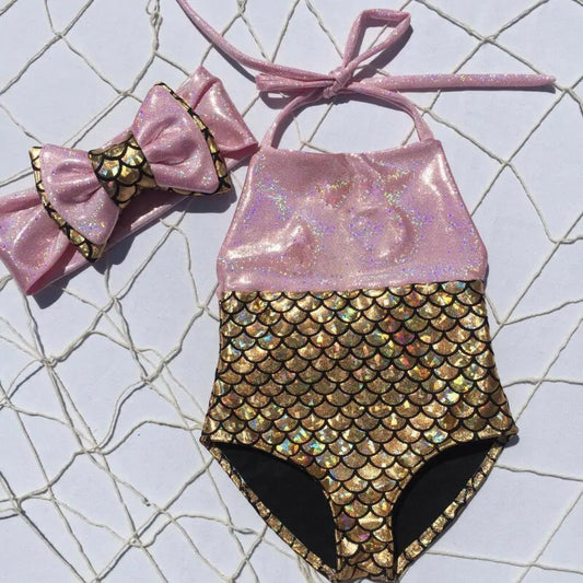The 2 PC Mermaid Swimsuit